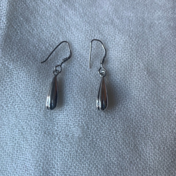 Vintage Silver 925 Earrings - Picture 5 of 5